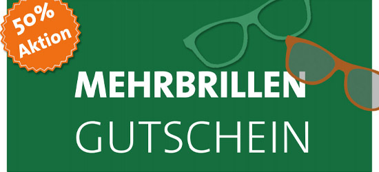 Mehrbrillen Gutschein